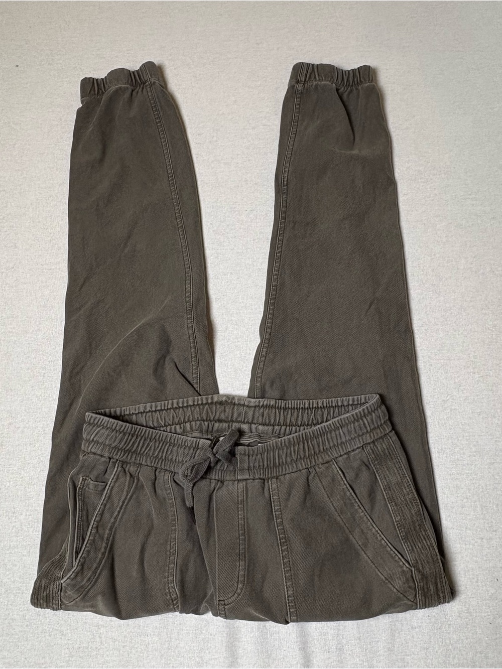 Athleta Farallon Jogger Pants Comfort Athleisure Lounge Grey Size 0